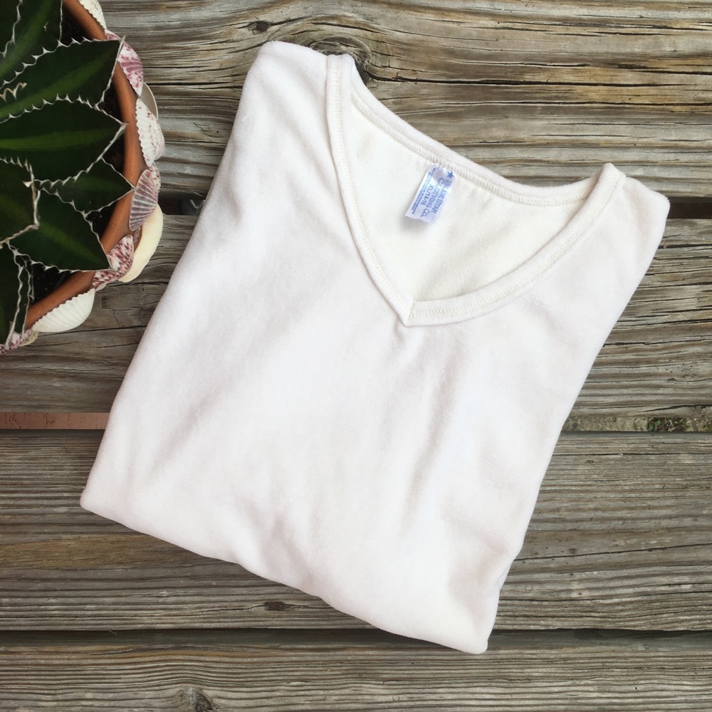 Velour Sweatshirt Loungewear Pajama Top